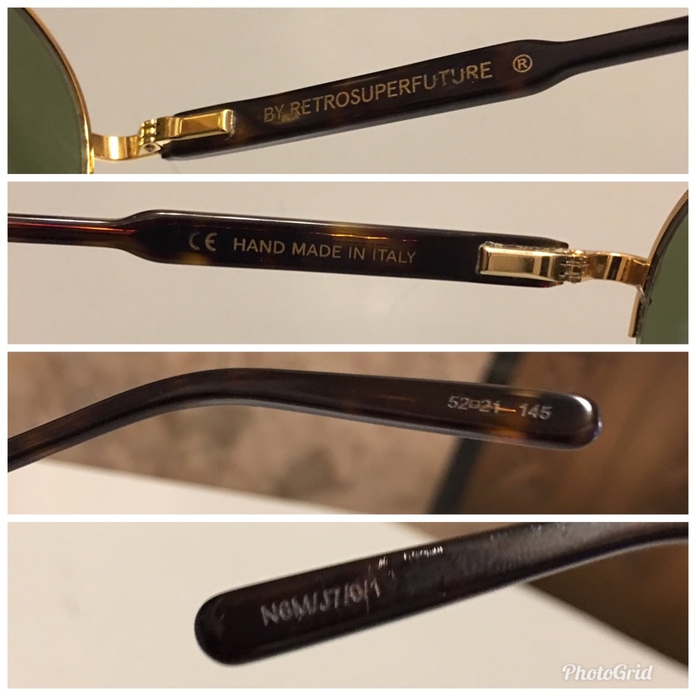 100%Authentic Retrosuperfuture Tortoise Sunglasses - image 5